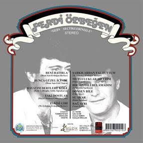 FERDİ ÖZBEĞEN - SİZİN SEÇTİKLERİNİZLE (1984) 2022 BASIM LP SIFIR PLAK