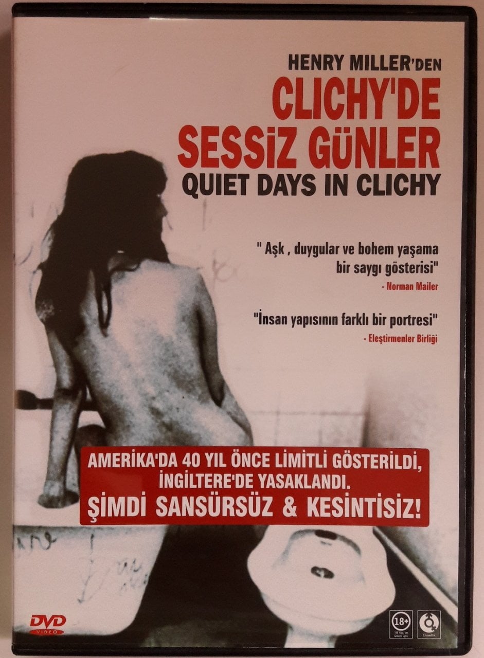 CLICHY'DE SESSİZ GÜNLER - QUIET DAYS IN CLICHY - JENS JØRGEN THORSEN - DVD 2.EL