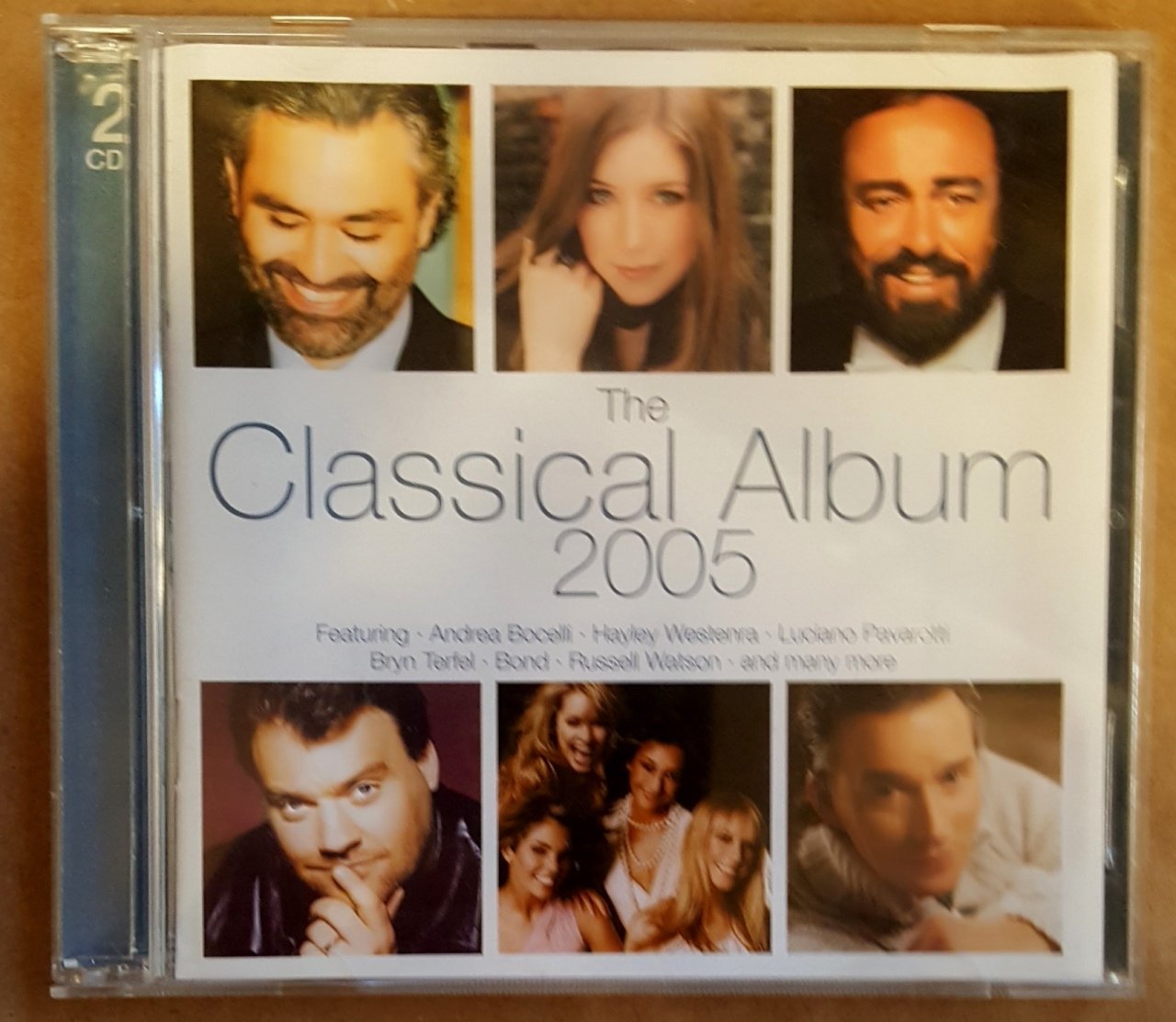 CLASSICAL ALBUM 2005 KARIŞIK KLASİK MÜZİK & ARYA 2CD BOCELLI PAVAROTTI CHOPIN 2.EL