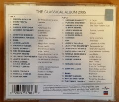 CLASSICAL ALBUM 2005 KARIŞIK KLASİK MÜZİK & ARYA 2CD BOCELLI PAVAROTTI CHOPIN 2.EL