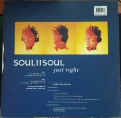 SOUL II SOUL - JUST RIGHT (1992) - 12'' MAXI SINGLE PLAK 2.EL