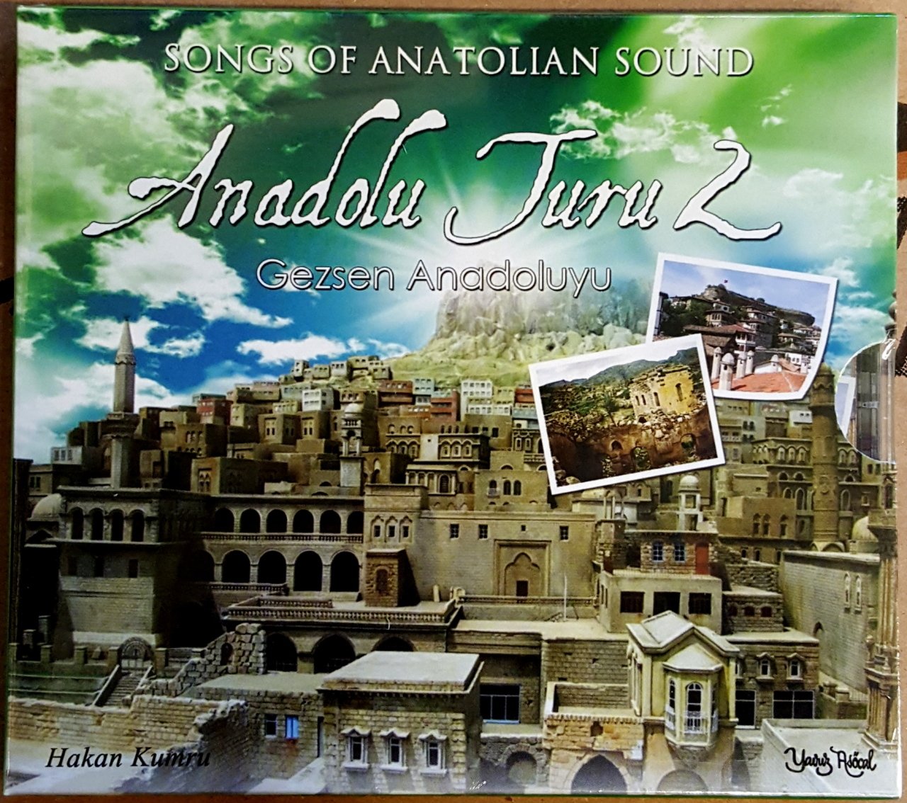 HAKAN KUMRU - ANADOLU TURU VOL 2 / GEZSEN ANADOLUYU (2011) - CD ENSTRUMENTAL TÜRK HALK MÜZİĞİ SIFIR