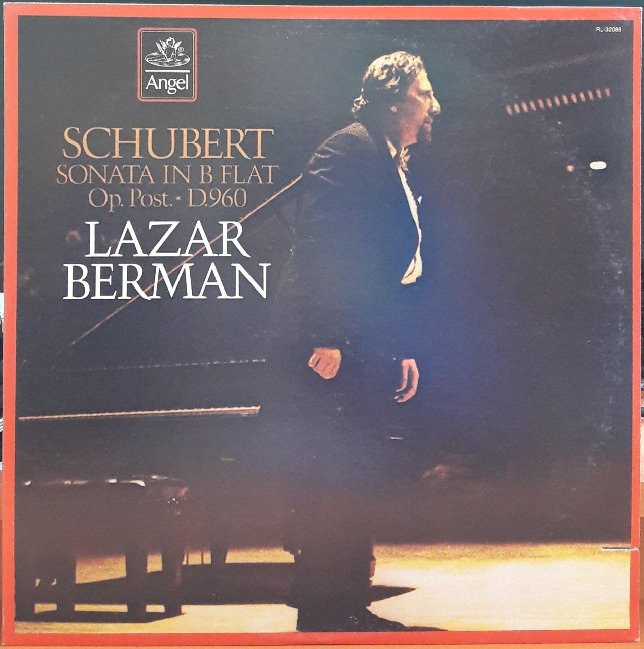 SCHUBERT: SONATA IN B FLAT, LAZAR BERMAN (1978) - PLAK 2.EL