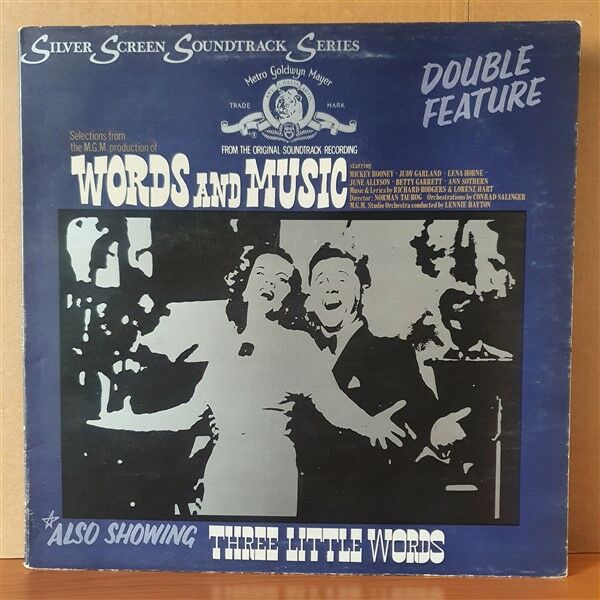 DOUBLE FEATURE: WORDS AND MUSIC / THREE LITTLE WORDS - LP 2.EL PLAK