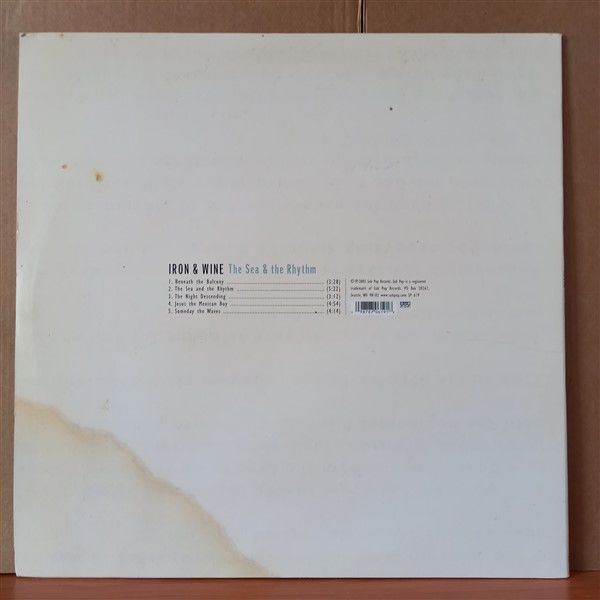 IRON & WINE – THE SEA & THE RHYTHM EP (2007) - LP 2.EL PLAK
