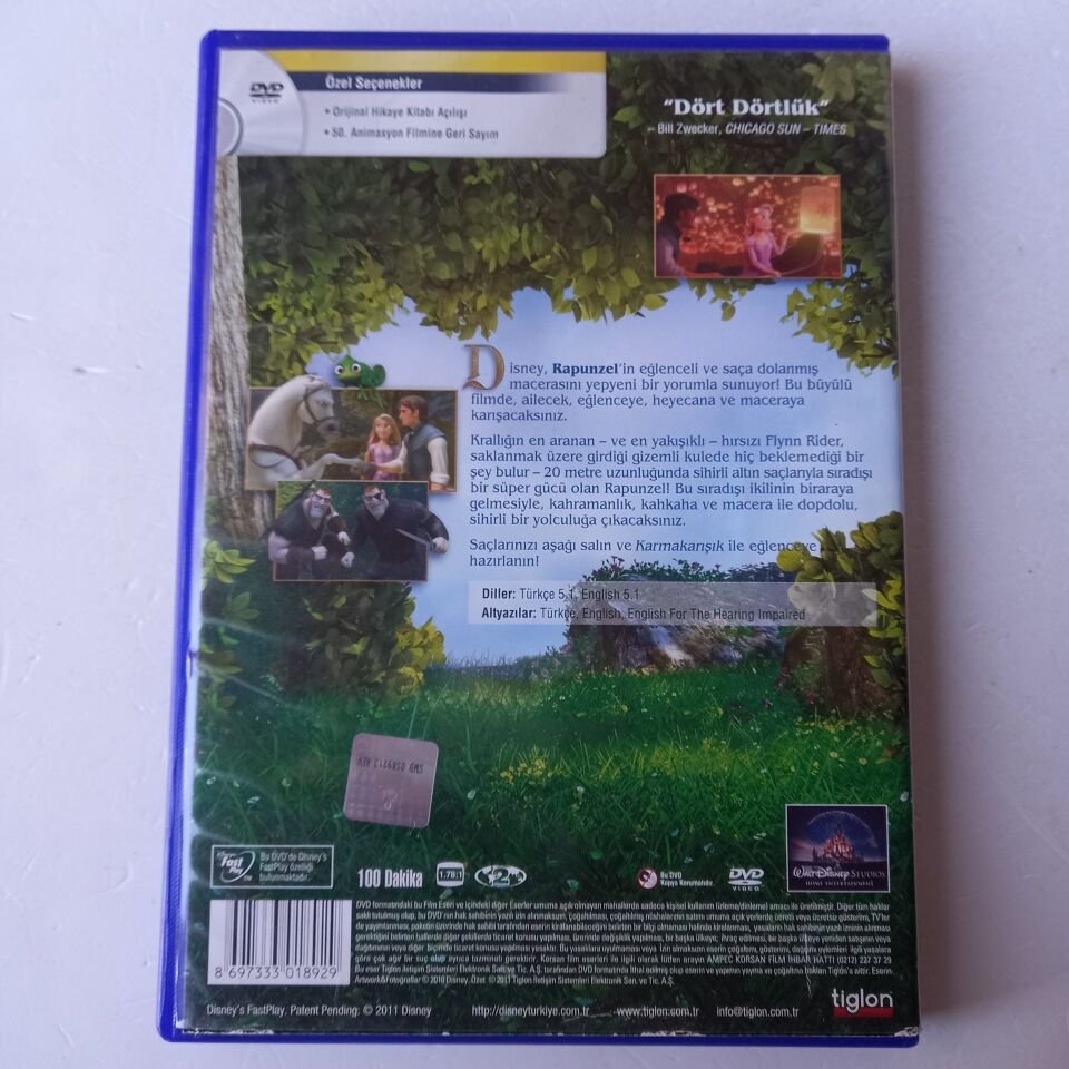 KARMAKARIŞIK / TANGLED - DVD 2.EL