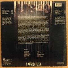 UB40 - 1980-83 (1983) 2.EL PLAK