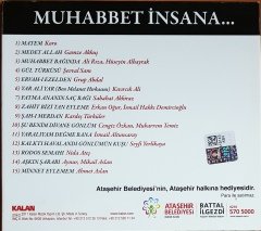 MUHABBET İNSANA... (2011) ATAŞEHİR BELEDİYESİ PROMO KALAN MÜZİK CD 2.EL