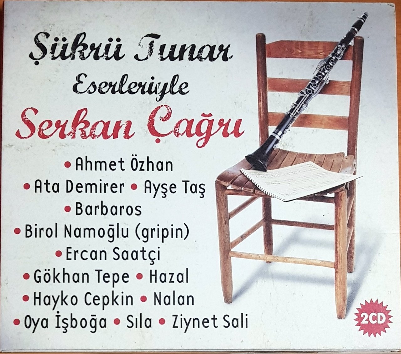 ŞÜKRÜ TUNAR ESERLERİYLE SERKAN ÇAĞRI (2009) COLUMBIA 2CD 2.EL