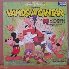 VAMOS A CANTAR - WALT DISNEY - LP PLAK 2.EL