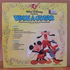 VAMOS A CANTAR - WALT DISNEY - LP PLAK 2.EL