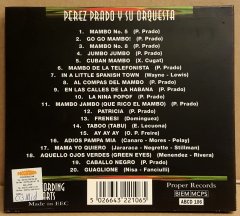 PEREZ PRADO - MAMBO / ABSOLUTE BEST (1999) - CD COMPILATION 2.EL