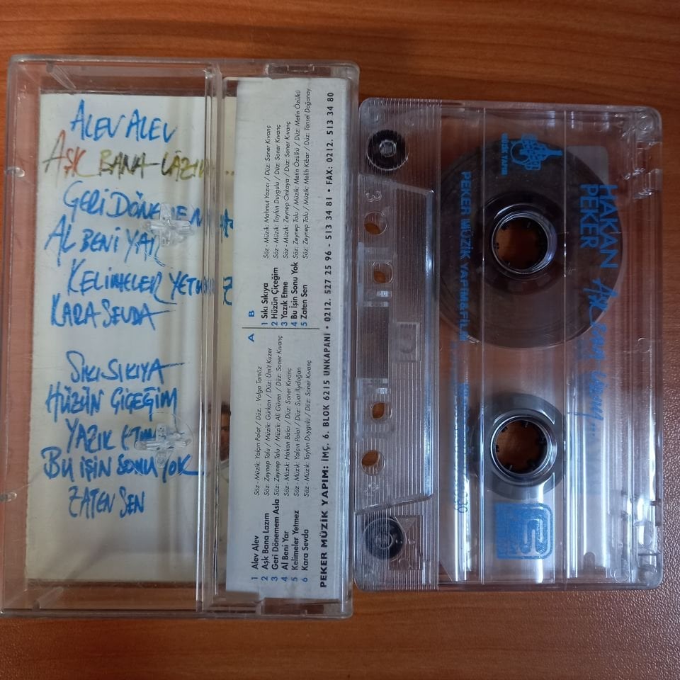 HAKAN PEKER - AŞK BANA LAZIM... (2003) - KASET 2.EL