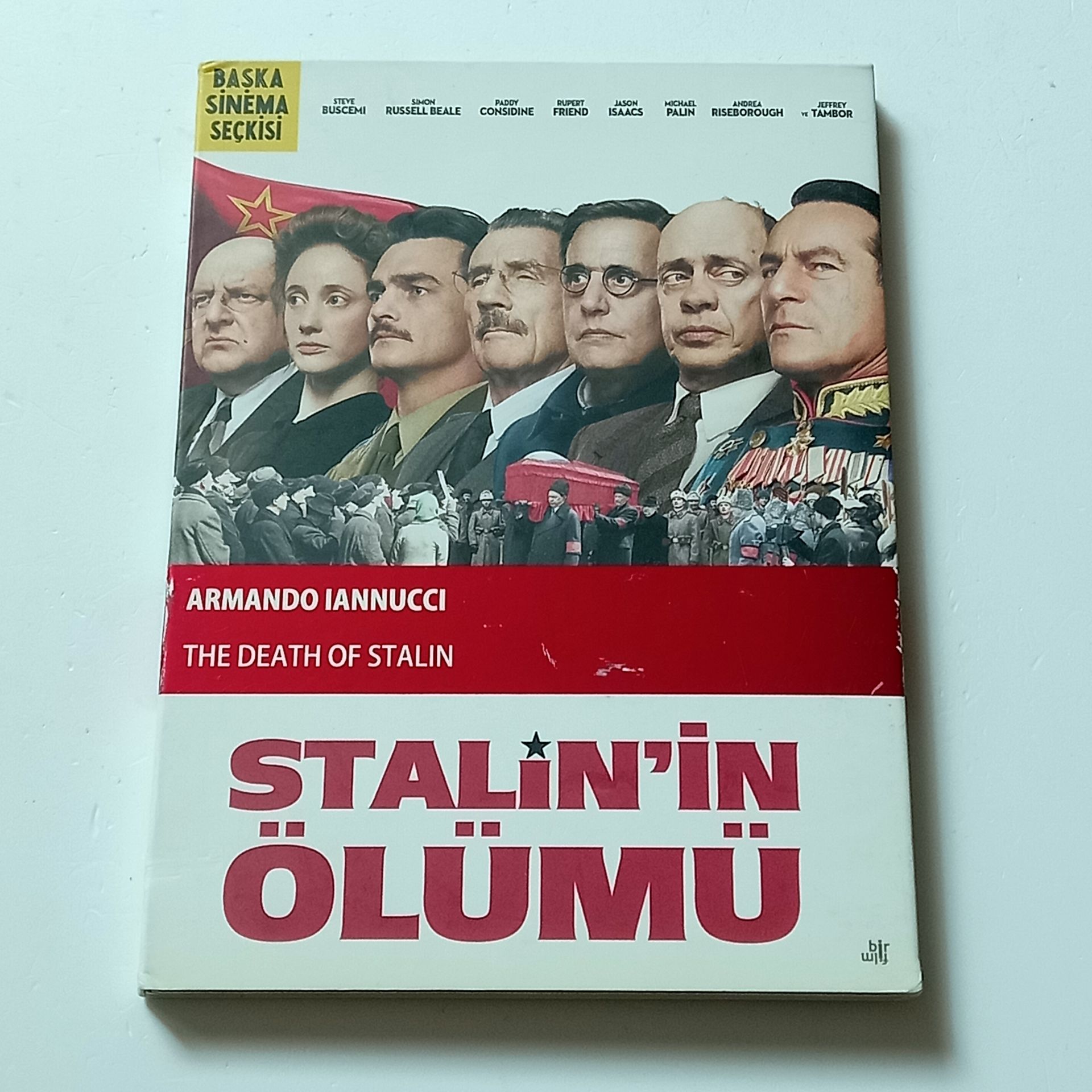 STALİN\'İN ÖLÜMÜ -THE DEATH OF STALIN - STEVE BUSCEMI, JEFFREY TAMBOR, ANDREA RISEBOROUGH, YÖN.: ARMANDO IANNUCCI - DVD DIGPAK 2.EL