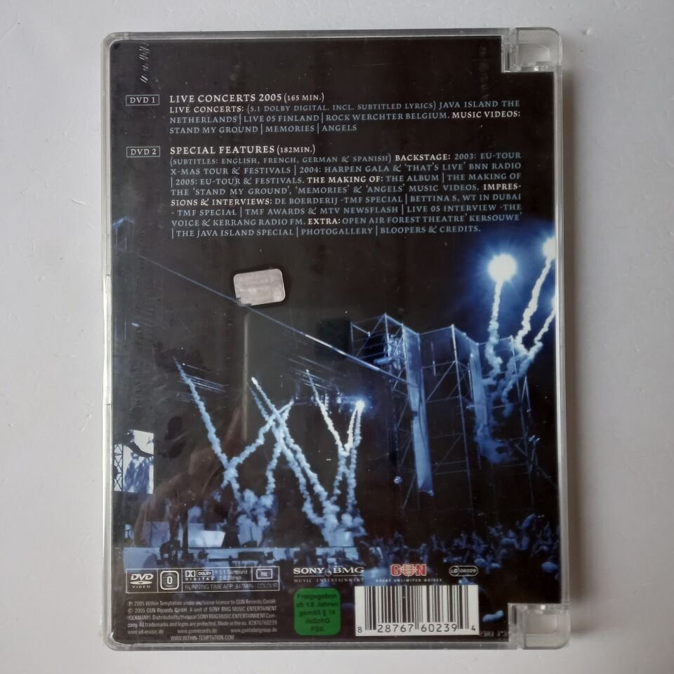 WITHIN TEMPTATION THE SILENT FORCE TOUR - 2DVD AMBALAJINDA SIFIR