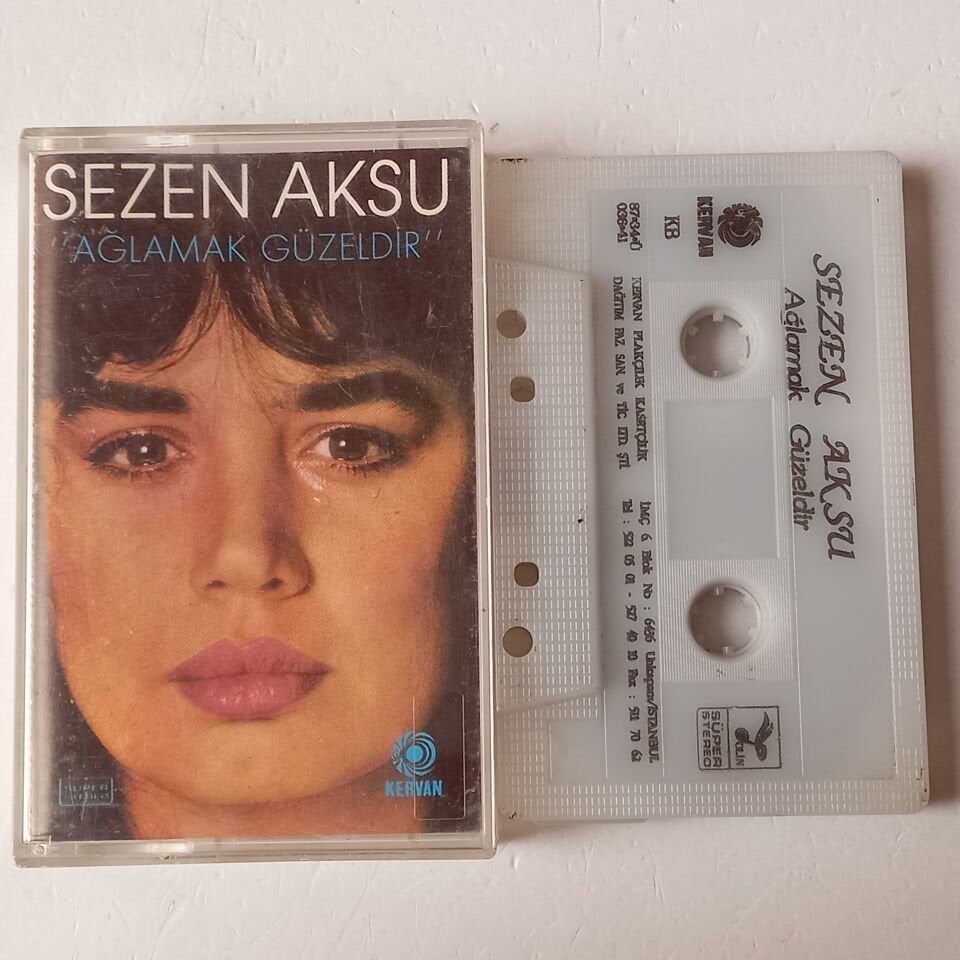 SEZEN AKSU - AĞLAMAK GÜZELDİR (1987) - KASET 2.EL
