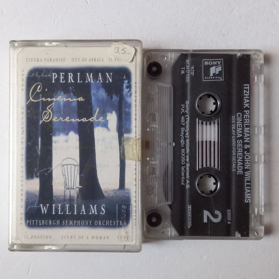 ITZHAK PERLMAN, JOHN WILLIAMS, PITTSBURGH SYMPHONY ORCHESTRA – CINEMA SERENADE (1997) - KASET 2.EL