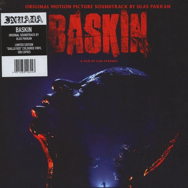 BASKIN - SOUNDTRACK / MUSIC BY ULAŞ PAKKAN (2016) - KAPAK HAFİF DEFOLU 2LP RED COLOURED EDITION SIFIR PLAK