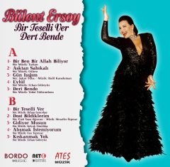 BÜLENT ERSOY - BİR TESELLİ VER DERT BENDE - SIFIR PLAK