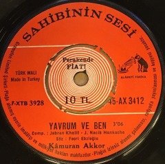 KAMURAN AKKOR - KİM KİMEDİR BU ALEM / YAVRUM VE BEN 7'' 45 DEVİR