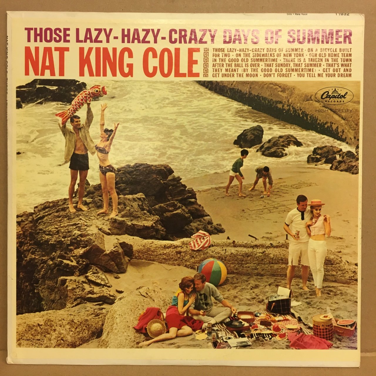 NAT KING COLE - THOSE LAZY-HAZY-CRAZY DAYS OF SUMMER 2.EL PLAK