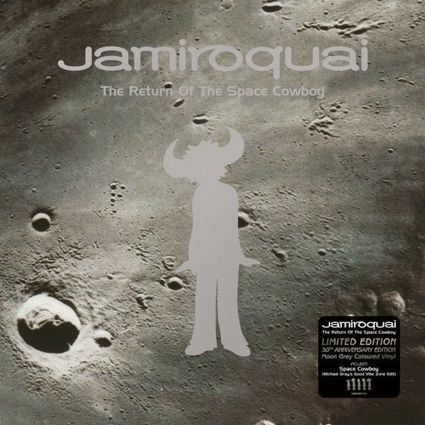 JAMIROQUAI – THE RETURN OF THE SPACE COWBOY (1994) - 2LP 2024 30TH ANNIVERSARY LIMITED EDITION MOON GREY SIFIR PLAK