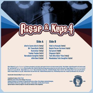 RİŞAR & KUPA DÖRTLÜSÜ - RİŞAR & KUPA 4 - LP COMPILATION 2021 EDITION SIFIR PLAK