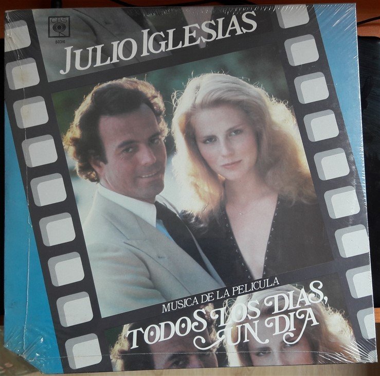 JULIO IGLESIAS - TODOS LOS DIAS UN DIA (1980) - SOUNDTRACK - SIFIR PLAK