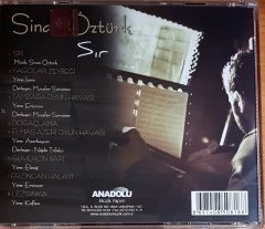 SİNAN ÖZTÜRK - SIR / INSTRUMENTAL ANATOLIAN FOLK SONGS (2013) ANADOLU MÜZİK CD 2.EL