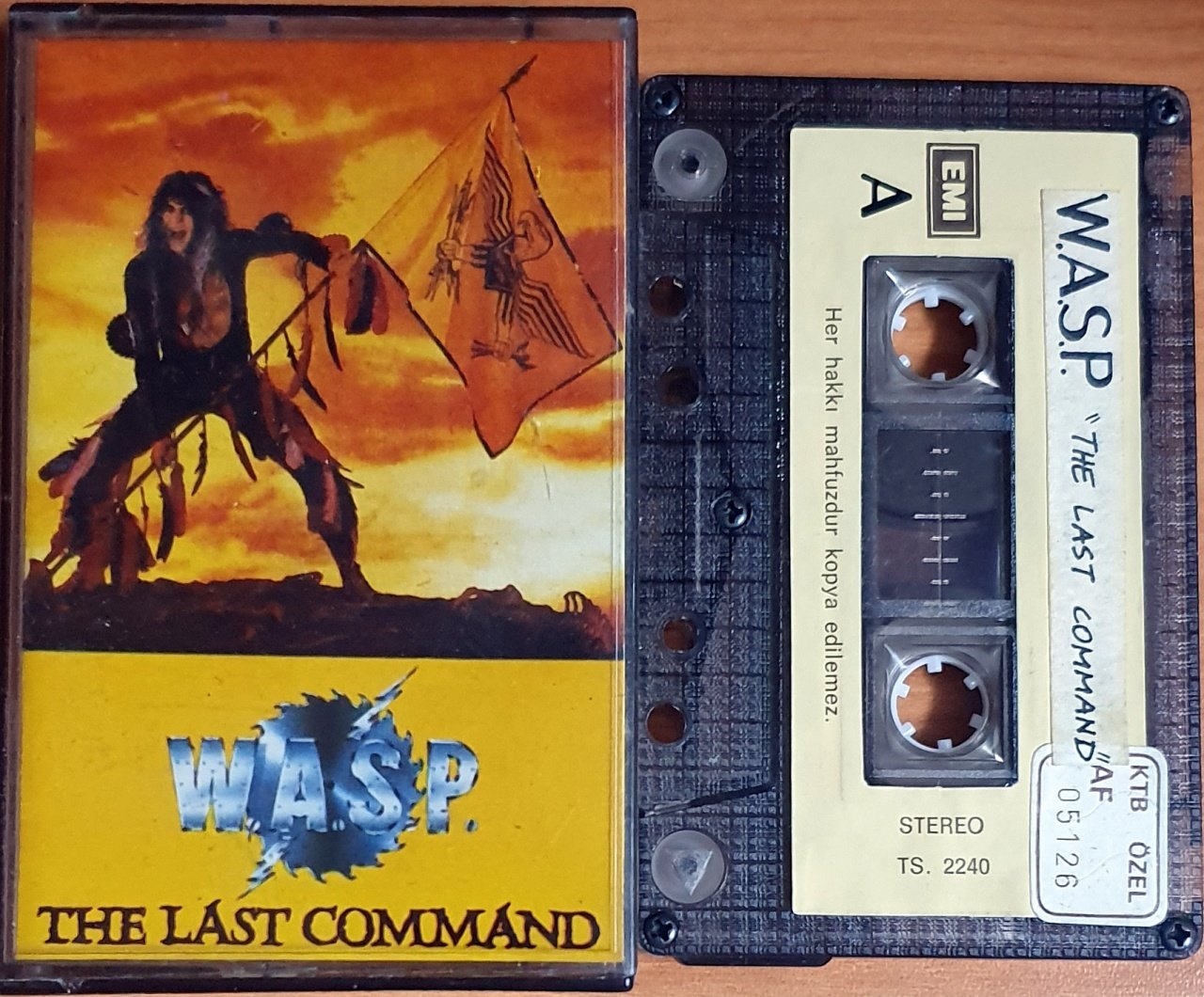 W.A.S.P. - THE LAST COMMAND - KASET KENT 2.EL