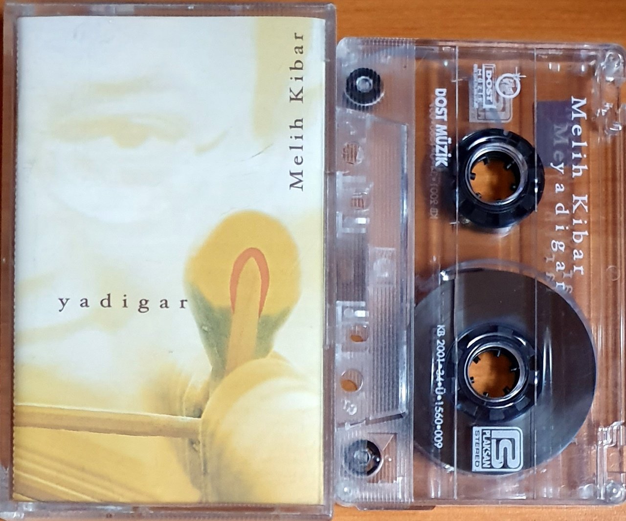 MELİH KİBAR - YADİGAR (2001) - KASET DOST MÜZİK 2.EL