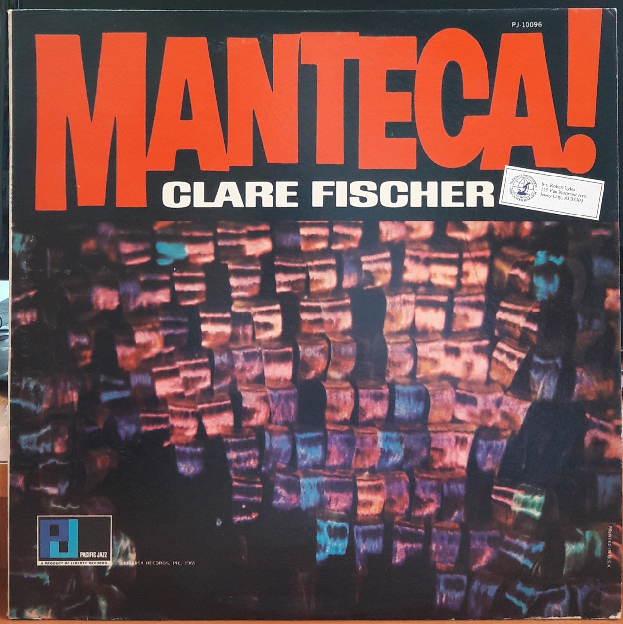 CLARE FISCHER - MANTECA! - PLAK 2.EL