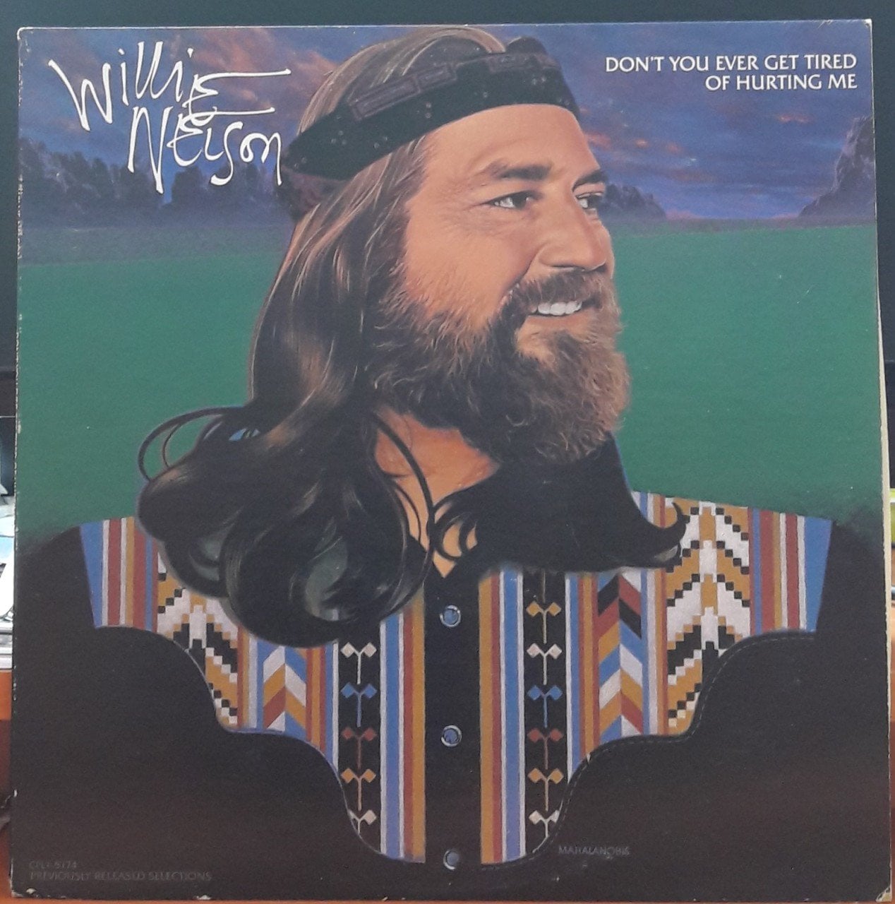 WILLIE NELSON - DON'T YOU EVER GET TIRED OF HURTING ME (1984) - PLAK 2.EL