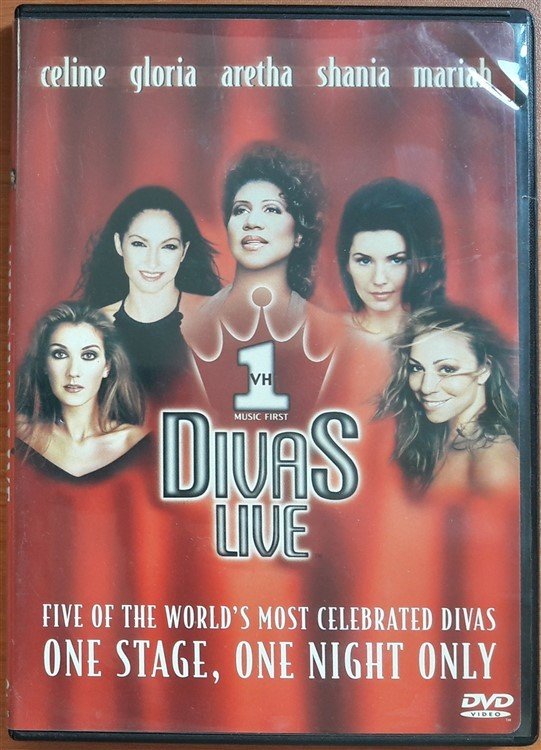 VH1 DIVAS LIVE - CELINE GLORIA ARETHA SHANIA MARIAH (1998) - DVD 2.EL