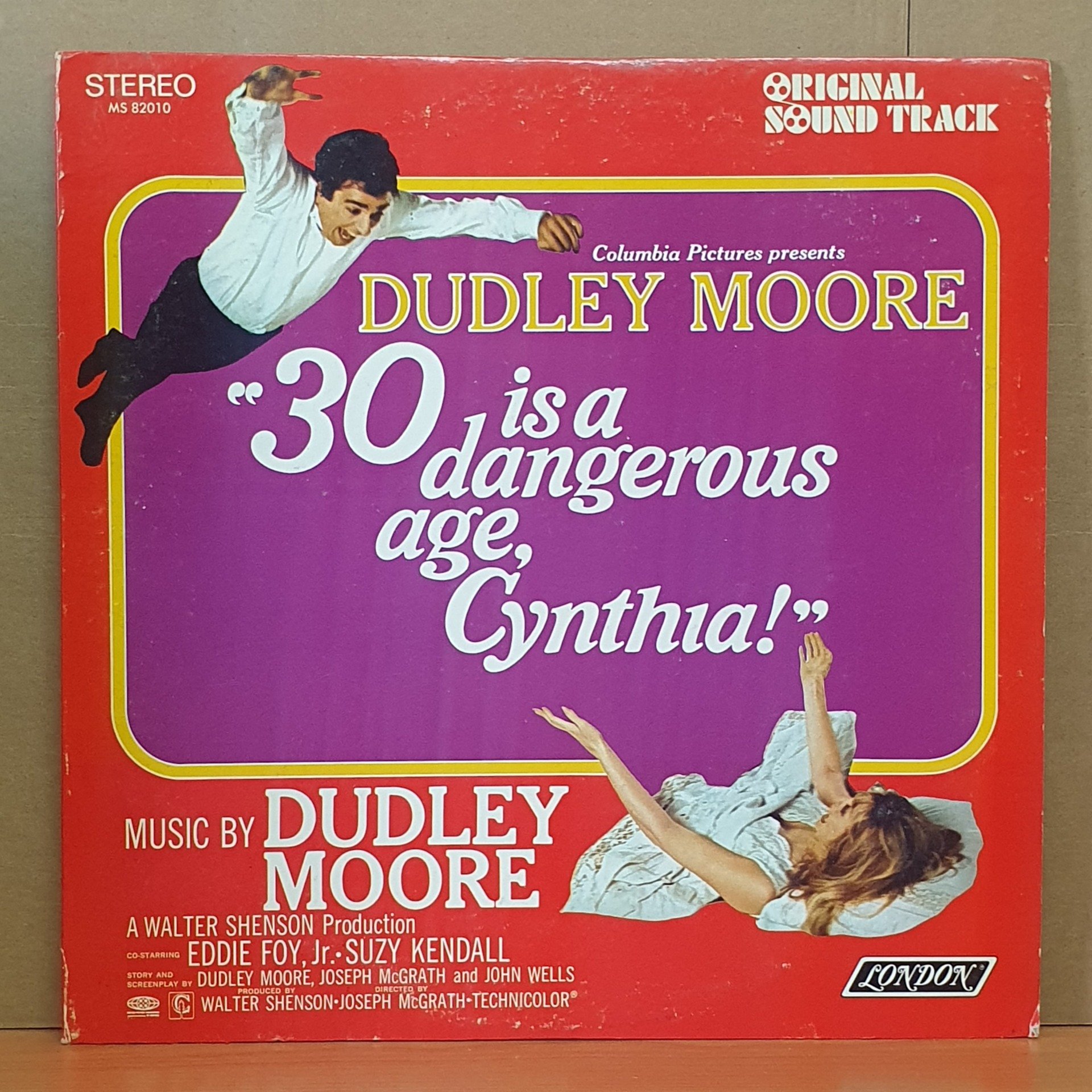 30 IS A DANGEROUS AGE, CYNTHIA! SOUNDTRACK / MUSIC BY DUDLEY MOORE (1969) - LP 2.EL PLAK
