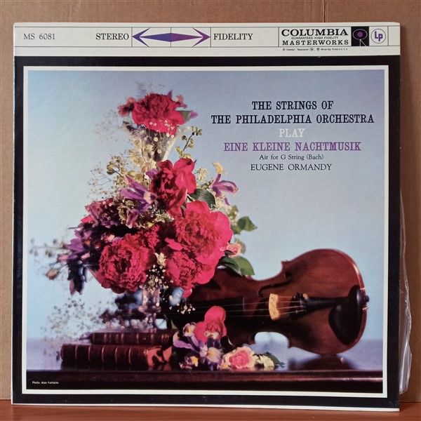 EUGENE ORMANDY CONDUCTS STRINGS OF THE PHILADELPHIA ORCHESTERA / MOZART, BACH, CORELLI, MENDELSSOHN – EINE KLEINE NACHTMUSIK (1959) - LP 2.EL PLAK