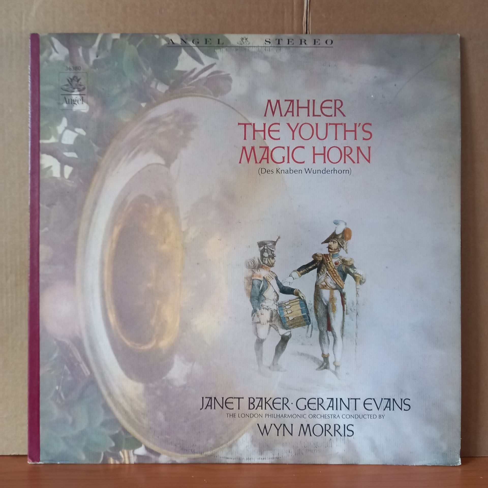 MAHLER: THE YOUTH'S MAGIC HORN (DES KNABEN WUNDERHORN) / JANET BAKER, GERAINT EVANS, THE LONDON PHILHARMONIC ORCHESTRA CONDUCTED BY WYN MORRIS (1966) - LP 2.EL PLAK