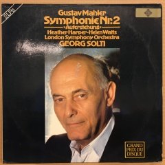 MAHLER SYMPHONY NO.2 HEATHER HARPER HELEN WATTS LSO GEORG SOLTI 1966 2.EL PLAK