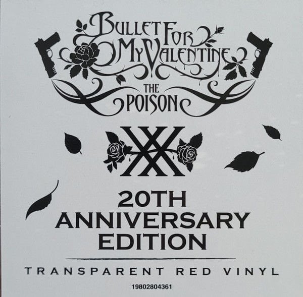 BULLET FOR MY VALENTINE - THE POISON (2005) - LP 2024 180GR 20TH ANNIVERSARY EDITION TRANSPARENT RED SIFIR PLAK