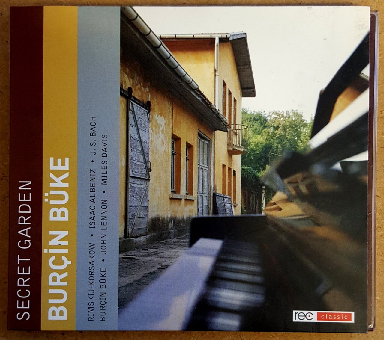 BURÇİN BÜKE SECRET GARDEN CD ALBENIZ RIMSKY-KORSAKOV BACH LENNON MILES DAVIS 2.EL 2.EL