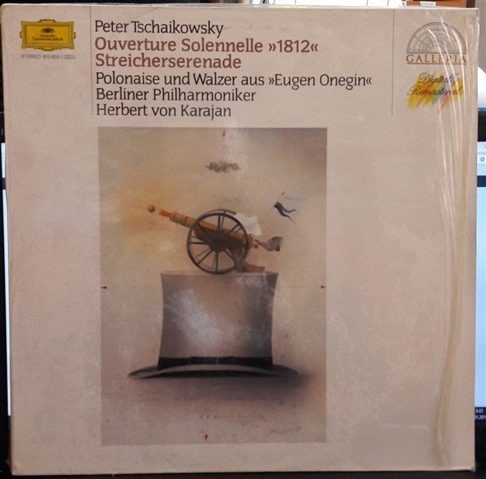TCHAIKOVSKY: 1812 OVERTURE, EUGEN ONEGIN, BERLINER PHILHARMONIKER, KARAJAN - 2.EL PLAK