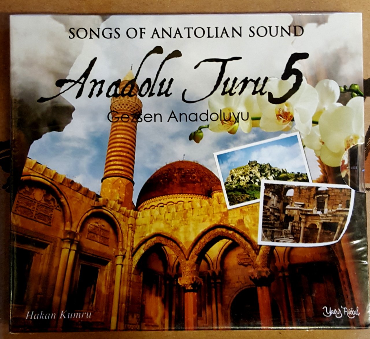 HAKAN KUMRU - ANADOLU TURU VOL 5 / GEZSEN ANADOLUYU (2011) - CD ENSTRUMENTAL TÜRK HALK MÜZİĞİ SIFIR