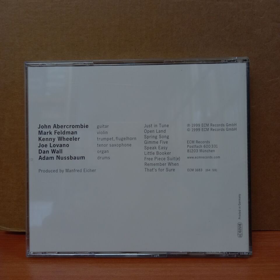 JOHN ABERCROMBIE - OPEN LAND (1999) - CD 2. EL