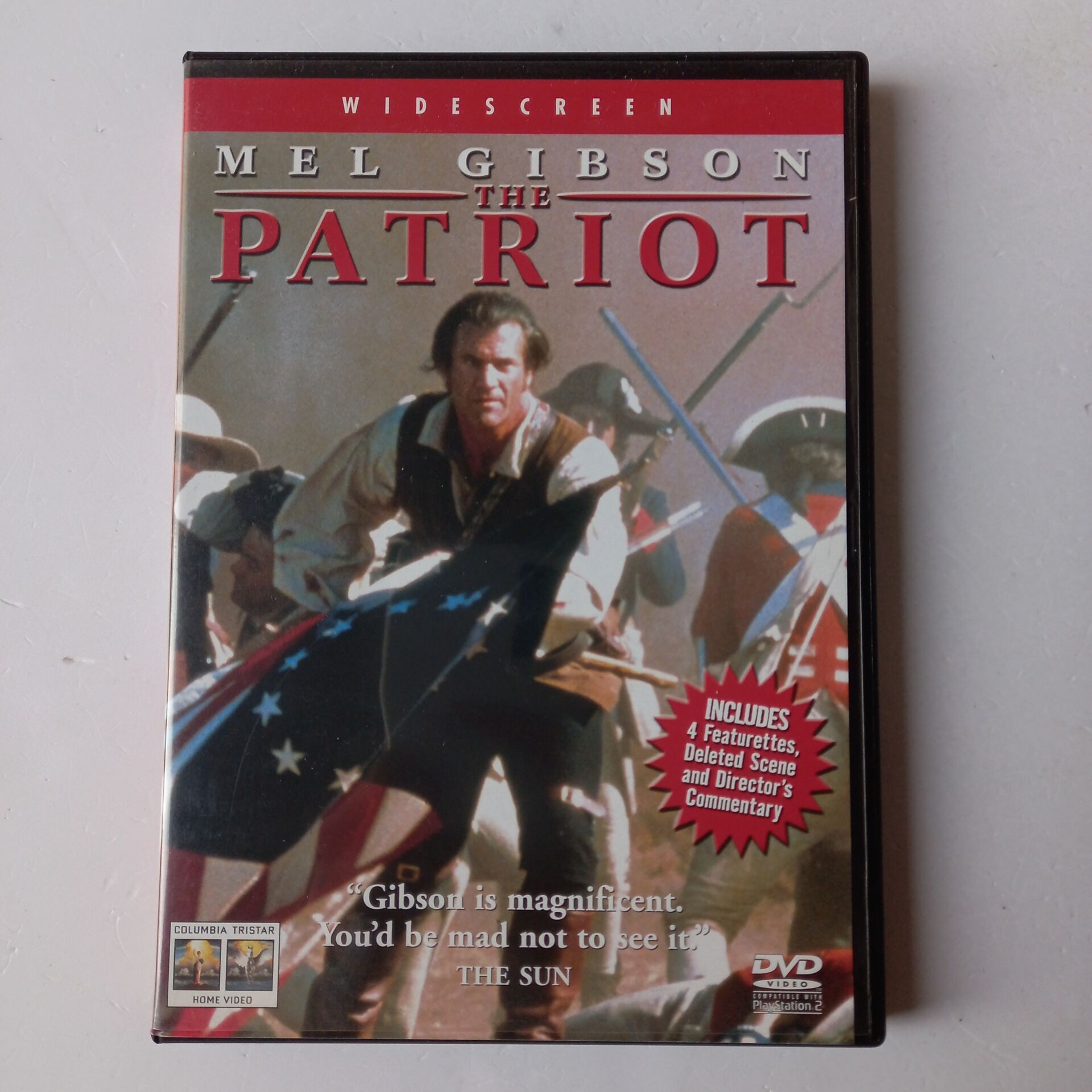 THE PATRIOT - MEL GIBSON - DVD 2.EL