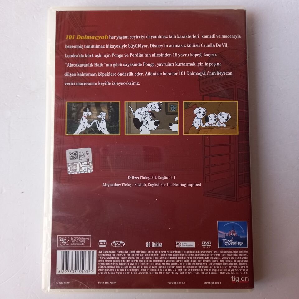 101 DALMAÇYALI - DVD 2.EL
