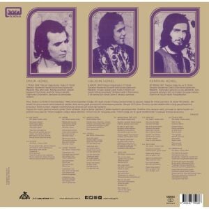 3 HÜREL - 3 HÜR-EL (1972) - LP 2022 BASIM SIFIR PLAK