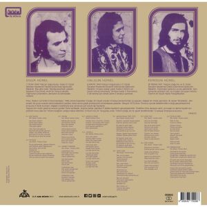 3 HÜREL - 3 HÜR-EL (1972) - LP 2022 BASIM SIFIR PLAK