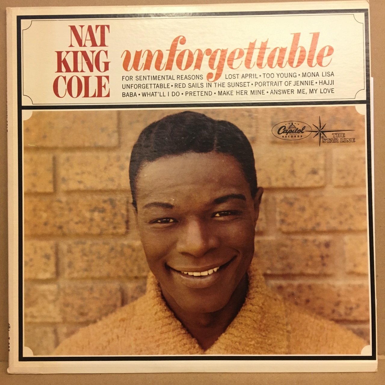 NAT KING COLE - UNFORGETTABLE 2.EL PLAK