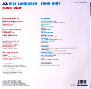 NILS LANDGREN FUNK UNIT - FUNKY ABBA (2004) - 2LP 180GR 2021 EDITION ACT MUSIC SIFIR PLAK