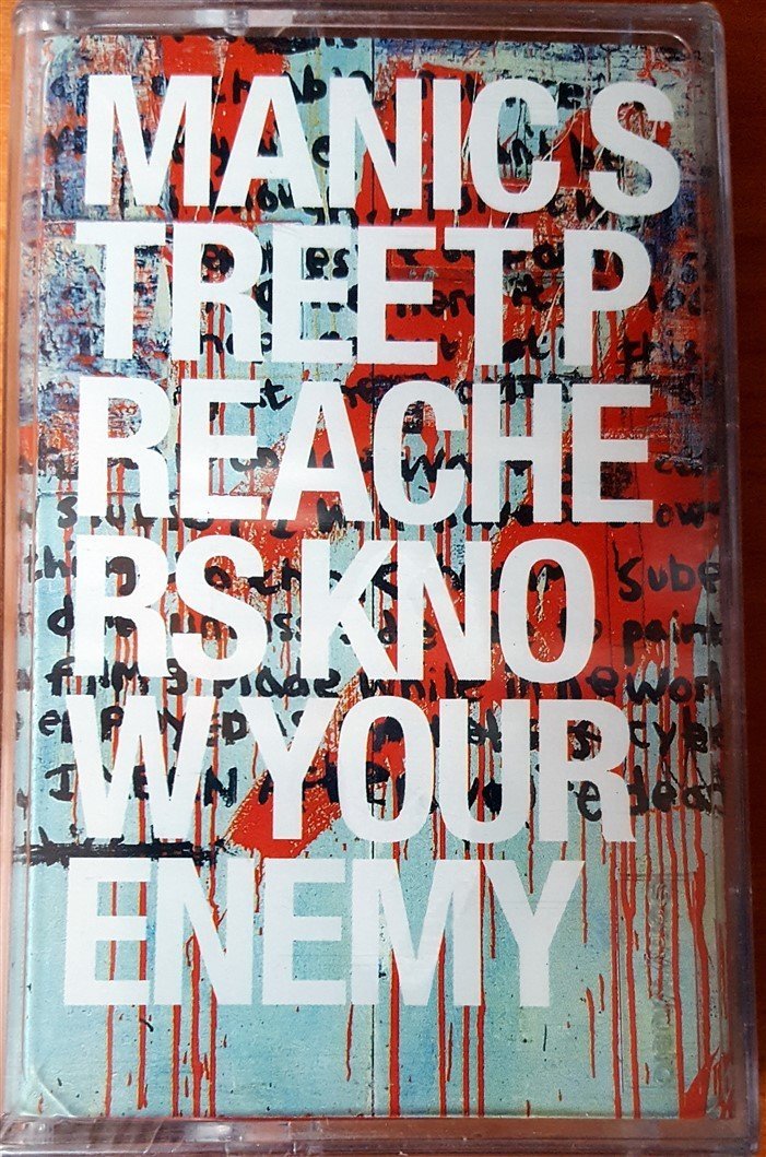 MANIC STREET PREACHERS - KNOW YOUR ENEMY CASSETTE MADE IN TURKEY ''NEW''